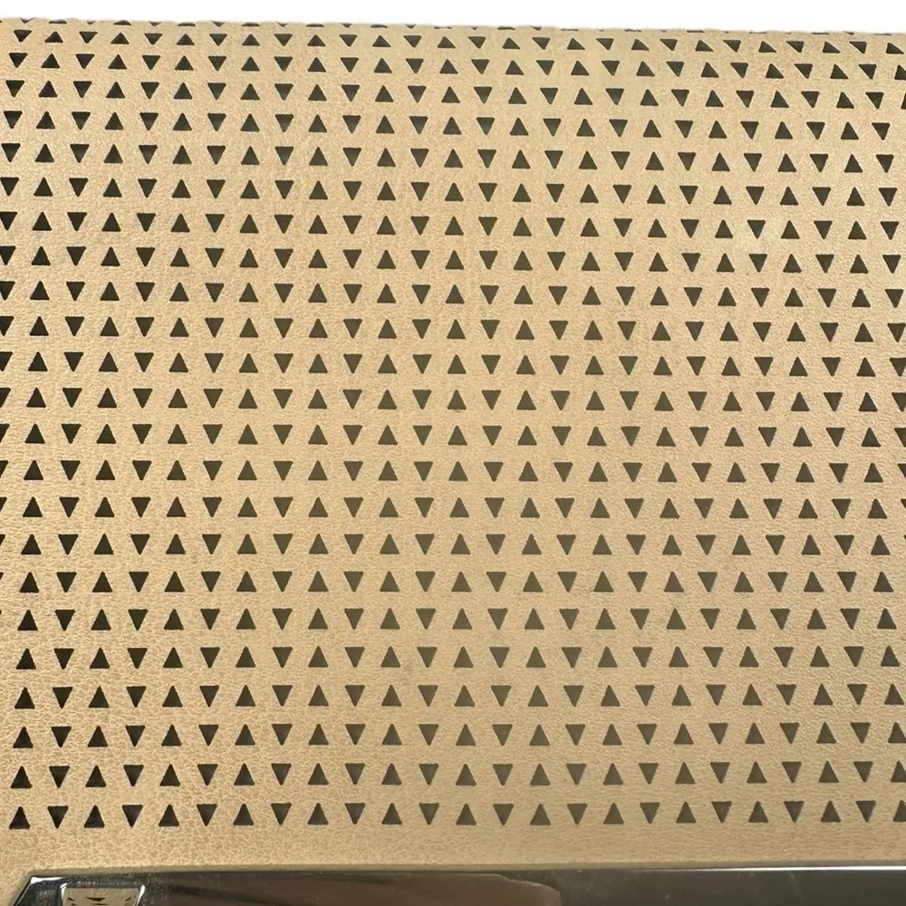 STELLA & DOT: Always By Your Side Striped Clutch Purse Small Handbag